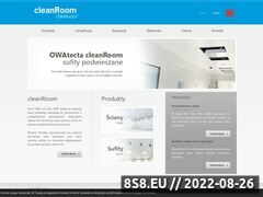 Miniaturka www.cleanrooms.pl (Pomieszczenia czyste)