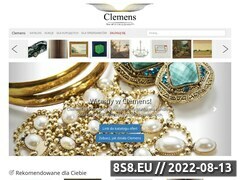 Miniaturka www.clemens.pl (Sprzedaż dzieł sztuki)