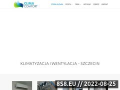 Miniaturka domeny www.clima-comfort.com.pl