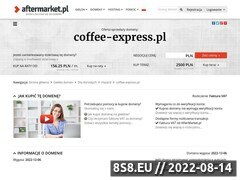 Miniaturka coffee-express.pl (Coffee-express.pl - internetowy sklep z kawą)