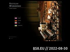 Miniaturka www.concertorganist.eu (Rostislaw Wygranienko, concert organist)