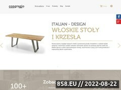 Miniaturka www.congrazio.eu (Włoskie <strong>meble drewniane</strong>)