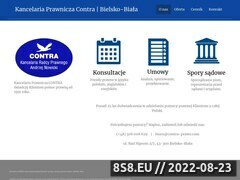 Miniaturka strony Kancelaria Radcw Prawnych Contra Bielsko Biaa