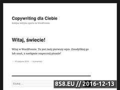 Miniaturka domeny www.copywriting.biz.pl