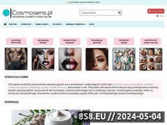 Miniaturka cosmosens.pl (Kosmetyki, zabawki - drogeria dla domu)