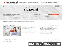 Miniaturka domeny www.croaton.pl