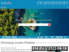 Miniaturka strony Wakacje w Chorwacji - CroLove.pl