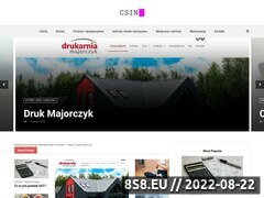 Miniaturka strony Tworzenie stron WWW - CSIN Jakub Samulski, Gdynia
