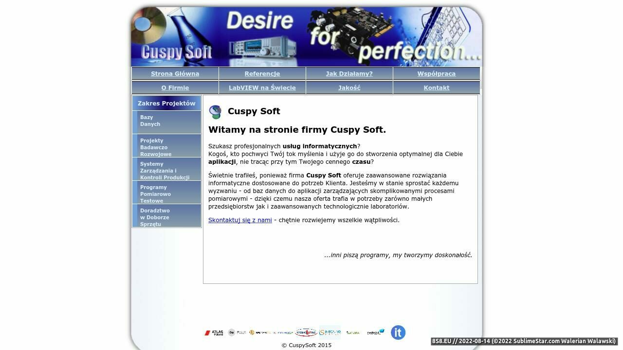 Cuspy Soft (strona www.cuspysoft.pl - Cuspysoft.pl)