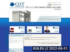 Miniaturka www.cutservice.pl (Wyposażenie krojowni - Cut Service)