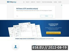 Miniaturka cvdopracy.pl (Darmowy kreator CV, bezpłatne wzory CV i porady - CVdopracy.pl)