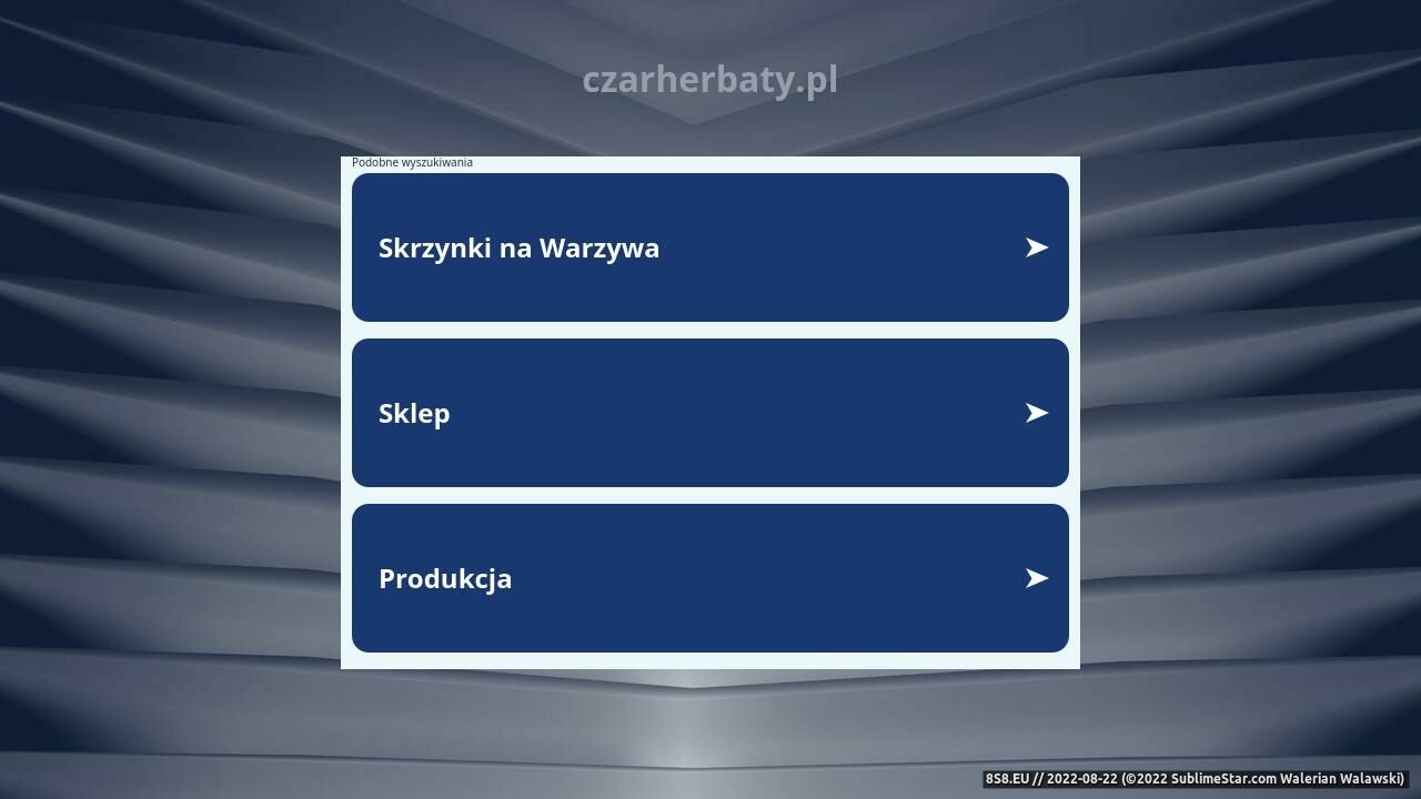 Czar herbaty (strona www.czarherbaty.pl - Czarherbaty.pl)