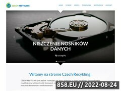 Miniaturka czech-recykling.pl (Odbiór elektroodpadów oraz niszczenie dokumentów)