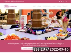 Miniaturka strony Fontanny czekoladowe,czekoladziarki, baki mydlane - wynajem lubelskie, Lublin