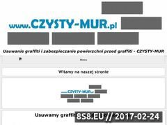 Miniaturka domeny www.czysty-mur.pl