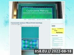 Miniaturka domeny czyszczeniematrycy.info.pl