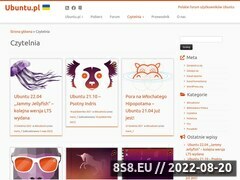Miniaturka domeny czytelnia.ubuntu.pl