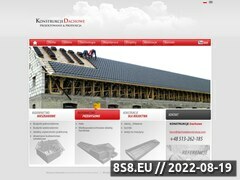 Miniaturka domeny dachowekonstrukcje.com