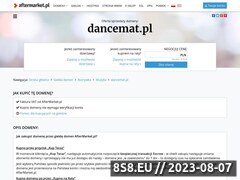 Miniaturka domeny dancemat.pl