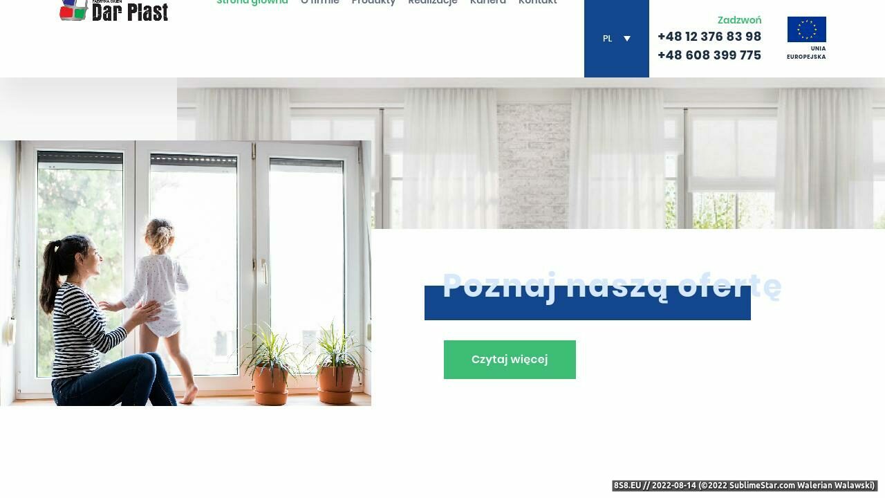 Okna przesuwne Małopolska (strona www.dar-plast.eu - Dar Plast W. Gomółka)
