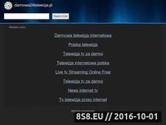 Miniaturka www.darmowa24telewizja.pl (Najlepsze kanały telewizyjne - Darmowa Telewizja Internetowa)