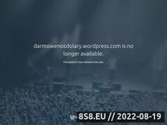 Miniaturka domeny darmowenosdolary.wordpress.com
