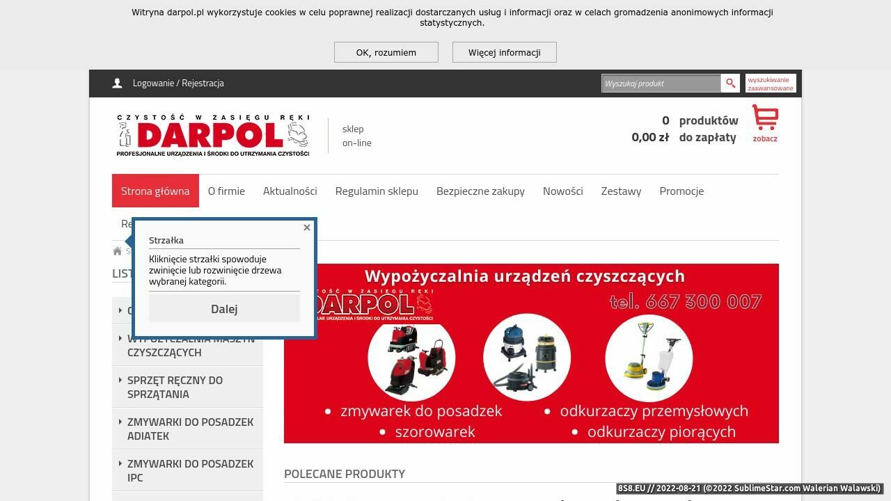 Maszyny sprzatające (strona darpol.pl - Darpol.pl)