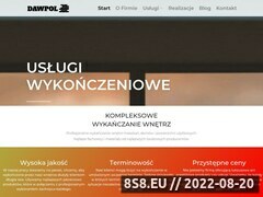 Miniaturka dawpol.com.pl (<strong>usługi remontowe</strong>, usługi budowlane oraz remonty mieszkań)