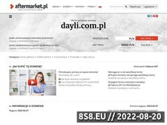 Miniaturka strony Sklep internetowy daily.com.pl