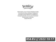 Miniaturka strony DecouArt.pl - sklep z artykułami do decoupage