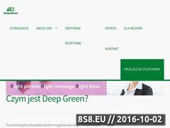 Miniaturka deepgreen.com.pl (Predyspozycje zawodowo-edukacyjne)