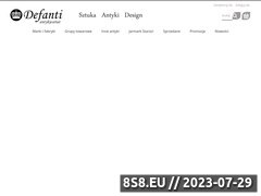 Miniaturka domeny www.defanti.pl