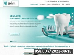 Zrzut strony Leczenie zębów - Dentatus