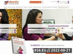Miniaturka strony DENTICO STOMATOLOGIA usugi dentystyczne