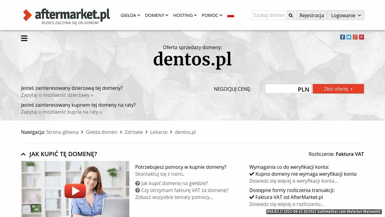 Gabinet stomatologiczny (strona www.dentos.pl - Dentos.pl)