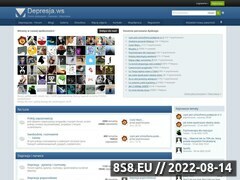 Miniaturka www.depresja.ws (Forum dyskusyjne na temat depresji i nerwic)