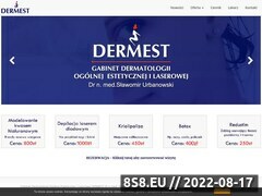 Miniaturka domeny www.dermest.pl