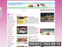 Miniaturka deserektv.pl (Przepisy na ciasta i desery)