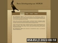 Miniaturka www.detektyw-horus.pl (Usługi detektywistyczne)
