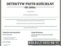 Miniaturka domeny detektyw-koscielny.pl