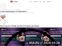 Zrzut strony Kurs programowania z gwarancj pracy