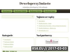 Miniaturka domeny www.deweloperzy3miasto.pl