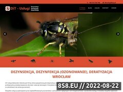 Miniaturka www.dezynsekcja-pro.pl (<strong>dezynfekcja</strong> oraz deratyzacja zwalczanie szkodników)