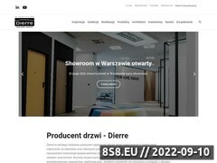 Miniaturka strony Producent drzwi wewntrznych - Dierre.PL