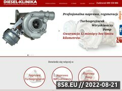 Miniaturka www.diesel-klinika.pl (Naprawa i regeneracja turbosprężarek, pomp)