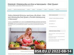 Zrzut strony Dietetyk Warszawa