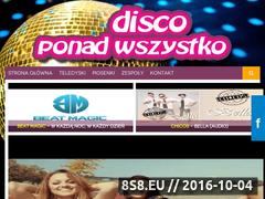 Miniaturka discoponadwszystko.pl (Portal fanów muzyki Disco Polo - Disco Ponad Wszystko)