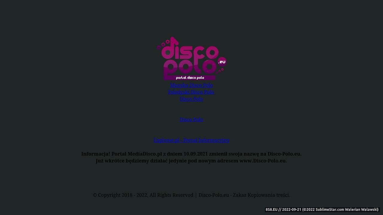 Darmowe Disco Polo MP3 (strona discowrzuta.com - DiscoWrzuta.com)
