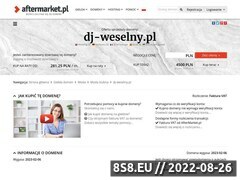 Miniaturka domeny dj-weselny.pl
