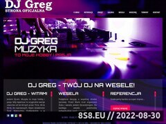 Miniaturka www.djgreg.ig.pl (Usługi DJ Gerga - na wesela i imprezy)